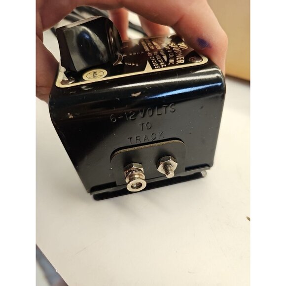 ANTIQUE Marx Steam Type Electric Train 490 Louis Marx and Co made in USA - Picture 6 of 16